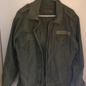 Men’s Army Style Casual Jacket Industry Supply Co.